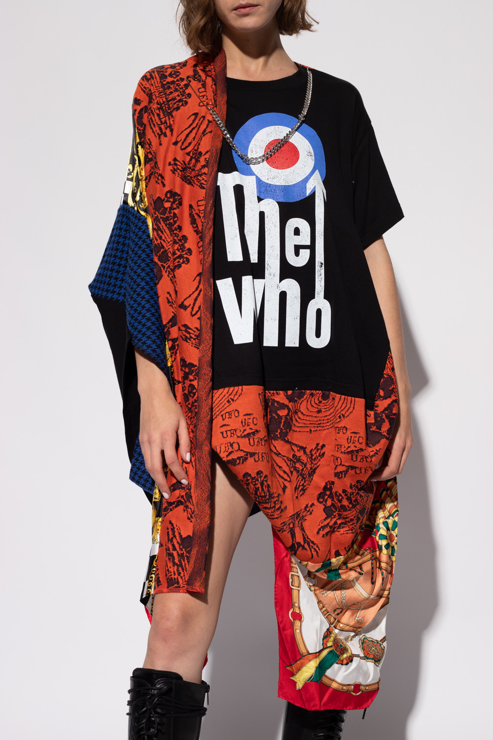 paisley printed jacquard dress - Junya Watanabe Comme des Garçons